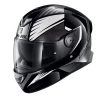 Policarbonato Casco Shark Skwal 2 Hallder Nero Bianco -Negozio al dettaglio Shark shark skwal2 hallder bianco