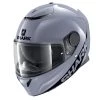 Fibra Casco Shark Spartan 1.2 Blank Grigio Lucido -Negozio al dettaglio Shark shark spartan1.2 blank grigiogloss