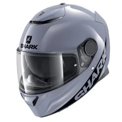 Fibra Casco Shark Spartan 1.2 Blank Grigio Lucido