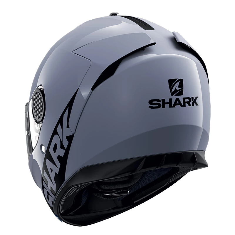 Fibra Casco Shark Spartan 1.2 Blank Grigio Lucido 4 Fibra Casco Shark Spartan 1.2 Blank Grigio Lucido - immagine 2