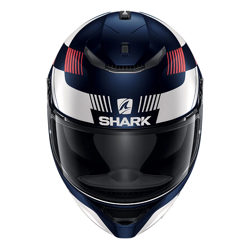 Fibra Casco Shark Spartan 1.2 Strad Mat Blu Bianco Rosso 5 Fibra Casco Shark Spartan 1.2 Strad Mat Blu Bianco Rosso - immagine 3