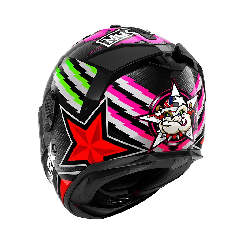 Fibra Casco Shark Spartan Gt Carbon Redding Signature 4 Fibra Casco Shark Spartan Gt Carbon Redding Signature - immagine 2