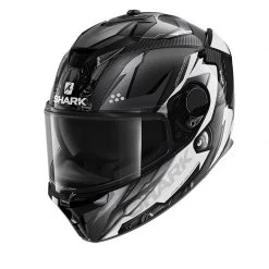 Fibra Casco Shark Spartan Gt Carbon Urikan Bianco