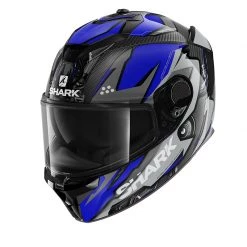 Fibra Casco Shark Spartan Gt Carbon Urikan Blu