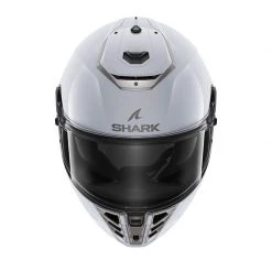 Fibra Casco Shark Spartan Rs Blank Bianco Argento -Negozio al dettaglio Shark shark spartan rs blank bianco 3