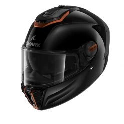 Fibra Casco Shark Spartan Rs Blank Sp Nero Cupper
