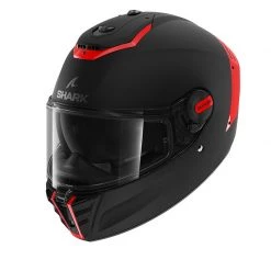 Fibra Casco Shark Spartan Rs Blank Sp Mat Nero Arancio