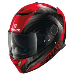 Fibra Shark Casco Spartan Carbon Skin 1.2 Rosso