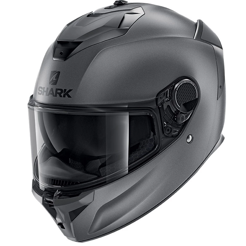 Fibra Casco Shark Spartan Gt Blank Mat Grigio 3 Fibra Casco Shark Spartan Gt Blank Mat Grigio