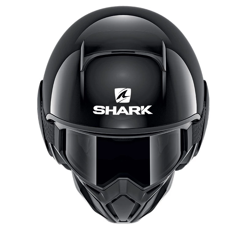 Policarbonato Casco Shark Street Drak Blank Nero 5 Policarbonato Casco Shark Street Drak Blank Nero - immagine 3
