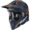 Fibra Casco Shark Varial Rs Carbon Flair Arancio